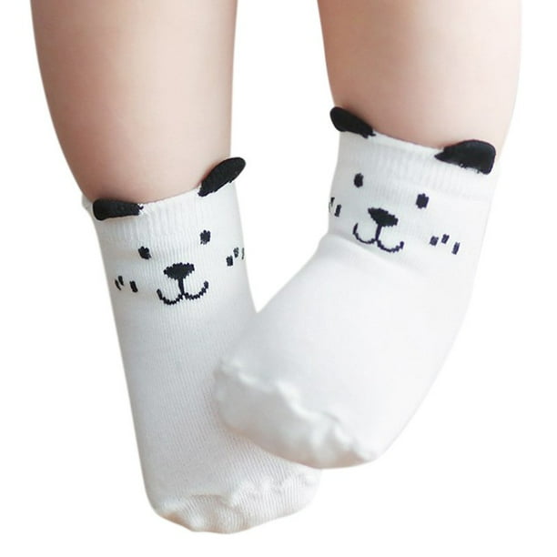 Vertily Childrens Cartoon Mesh Breathable Sweat Socks Short Socks Five Pairs A Pack Kids Infant Baby Boys Girls Breathable Cartoon Animals Anti-Slip 5 Pairs Socks